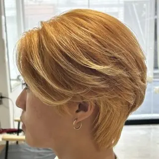 ミディアム カラー ヘアアレンジ メンズ fifth 石川 凪のヘアスタイル