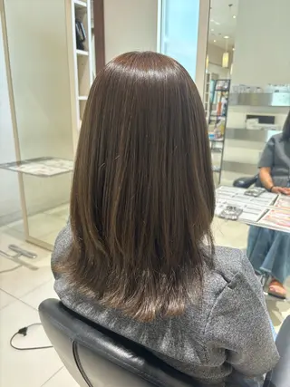 ミディアム 後藤 風海のヘアスタイル