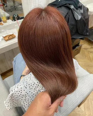 カラー パーマ ヘアアレンジ メンズ キッズ ネイル マツエク・マツパ Saffyハリウッド トリートメント◎のヘアスタイル