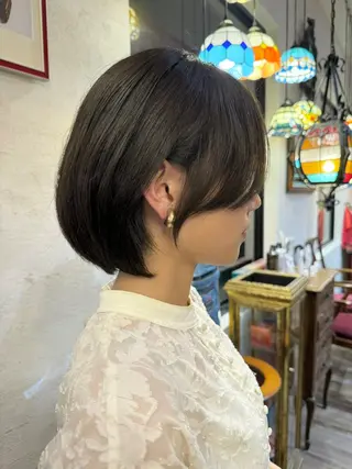 ショート まつお ゆいのヘアスタイル