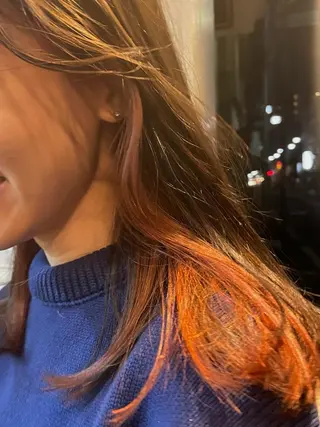 ロング カラー KYOKA .のヘアスタイル