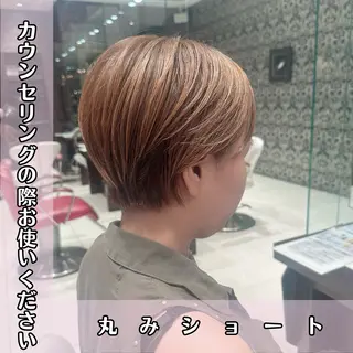 ショート 益野 凌のヘアスタイル