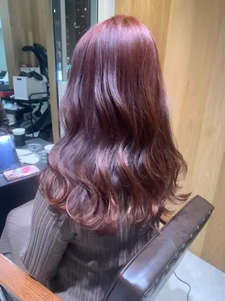 ロング カラー natsu fujinoのヘアスタイル