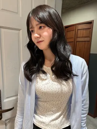 ロング カラー パーマ mai / linoah˚✧のヘアスタイル