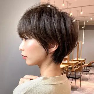 ショート お悩み解決ショート/ 似合わせカット/といのヘアスタイル