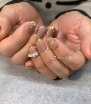 ネイル ネイルルームリッカ 𝐦𝐚𝐲𝐮のネイルデザイン