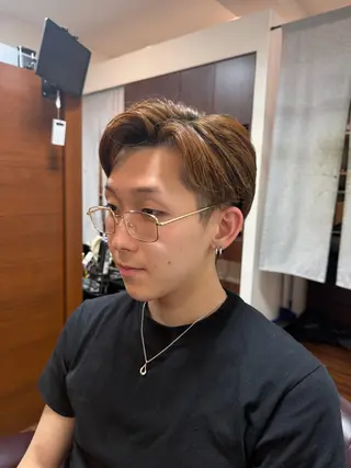 ショート メンズ 糸山 仁のヘアスタイル