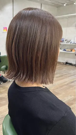 ミディアム カラー ⭐︎BORDER⭐︎ ⭐︎Hitomi⭐︎のヘアスタイル