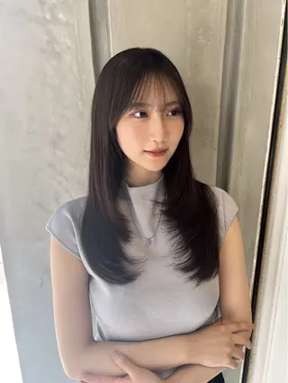 ミディアム カラー 💎透明感カラー特化 💎TAISEIのヘアスタイル