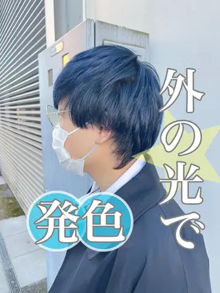 ショート カラー 佐伯蓮 🫧学割メニューありのヘアスタイル