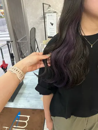 ロング カラー 村田梨乃/ minim hairのヘアスタイル