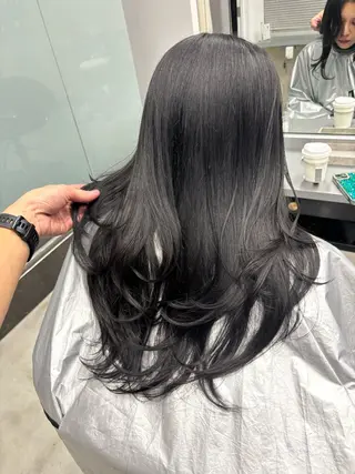 セミロング 佐藤 弘弥のヘアスタイル