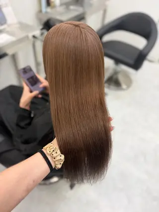 ロング カラー ヘアアレンジ 透明感カラー🎀艶髪 Anju/渋谷🎀のヘアスタイル