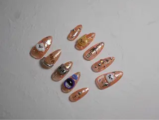 ネイル 𐂃 colorer𐂃のネイルデザイン