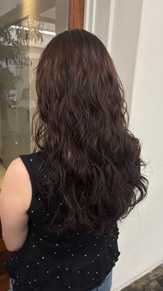 ロング パーマ ショート /似合わせ color唯菜ﾕｲﾅのヘアスタイル