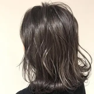ショート カラー 髪質改善カラー韓国風 レイヤーtudaのヘアスタイル