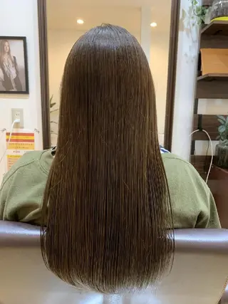 ロング サトウ シューイチのヘアスタイル