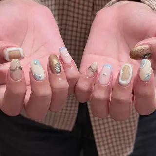 ネイル 🎀フェイ フェイ🫧💗のネイルデザイン