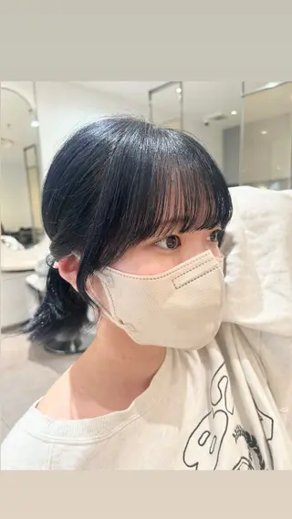 ミディアム カラー 橋本 洋志のヘアスタイル