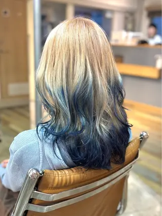 ミディアム カラー 髪質改善/ヘアケア coiiはしもとはなのヘアスタイル