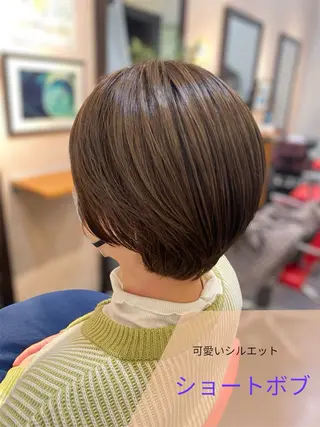 ショート 小町 奈美のヘアスタイル