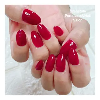 ミディアム ネイル 🐾enen style 🐾のネイルデザイン