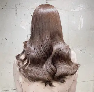 ロング カラー mao⭐️ 透明感カラー‎⭐️のヘアスタイル
