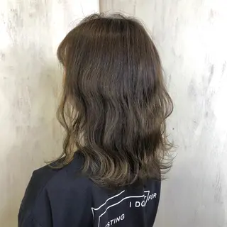 セミロング カラー 🎀 原宿/ブリーチ 🎀 ♡Reina♡のヘアスタイル