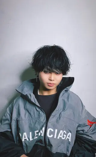 ミディアム メンズ 川井 英郁のヘアスタイル
