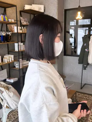 ミディアム カラー ジャニオタ美容師🤍 yuiのヘアスタイル