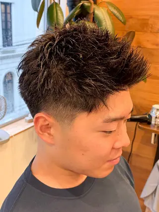 ショート メンズ 三宮メンズカット ヨシイッキのヘアスタイル