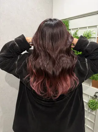 ロング カラー sugiyama 🎀ayakaのヘアスタイル