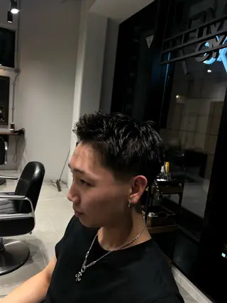 ショート メンズ 渡邉 真也のヘアスタイル