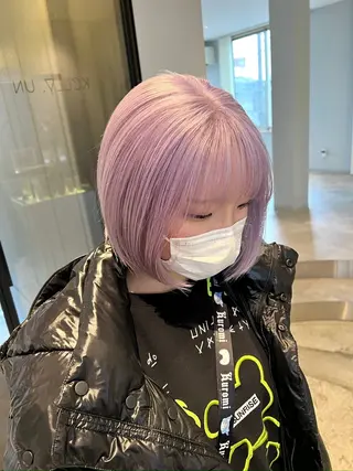 ショート カラー 髪質改善ストレート 中林優太のヘアスタイル