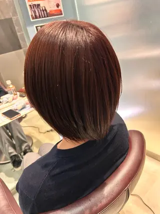 ショート カラー 笠井 雅斗のヘアスタイル