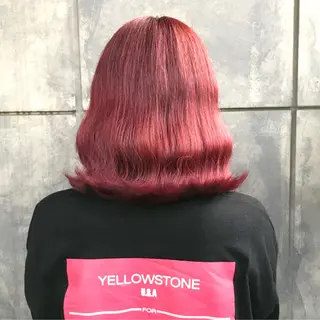 ミディアム カラー K-POP好き美容師 🇰🇷Kai.Yのヘアスタイル