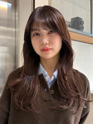 ロング FILMS 銀座店 Mikotoのヘアスタイル