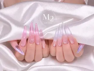 ネイル 長さだし専門店 M2　rikaのネイルデザイン