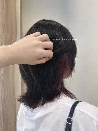 ミディアム カラー カラーモデル募集中/ Sana🍒𓈒𓏸のヘアスタイル