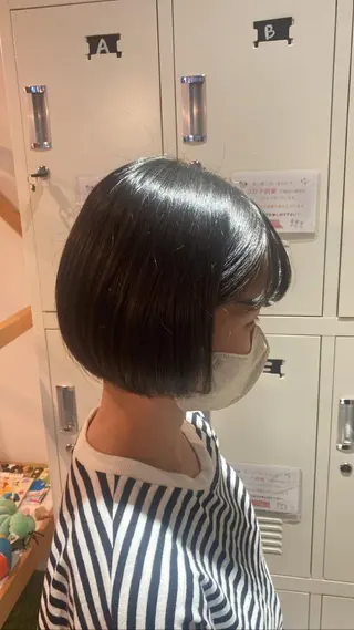 ショート FERIA池田 石田較貴のヘアスタイル