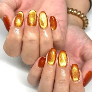 ネイル &U新松戸 スカルプ パラジェルフィルインのネイルデザイン