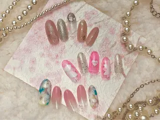 ショート ネイル 🦋Kiyomi. 🦋のネイルデザイン