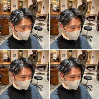 パーマ メンズ メンズパーマ特化 望月謙二郎のヘアスタイル