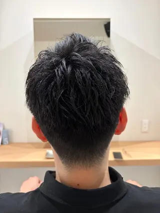 メンズ メンズカット attraitななかのヘアスタイル