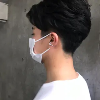 パーマ メンズ もりたみかこ 美容師お休み中のヘアスタイル