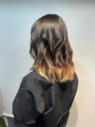 カラー 大山 怜菜のヘアスタイル
