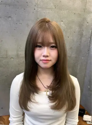 ロング 💙ハイトーン/韓国 style あかねのヘアスタイル