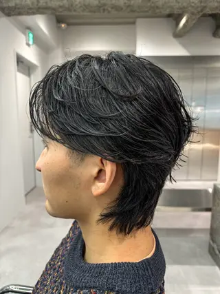 パーマ メンズ メンズ特化ニュアンス パーマ RYOのヘアスタイル