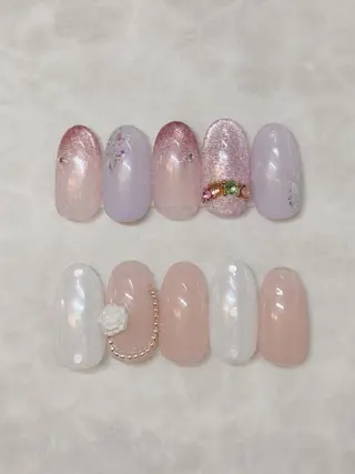 ネイル Shanti🩵 NARITAのネイルデザイン