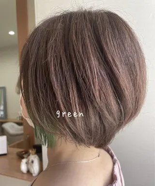 ショート カラー NOPPO 和泉市 美容室/奥村 飛鳥のヘアスタイル